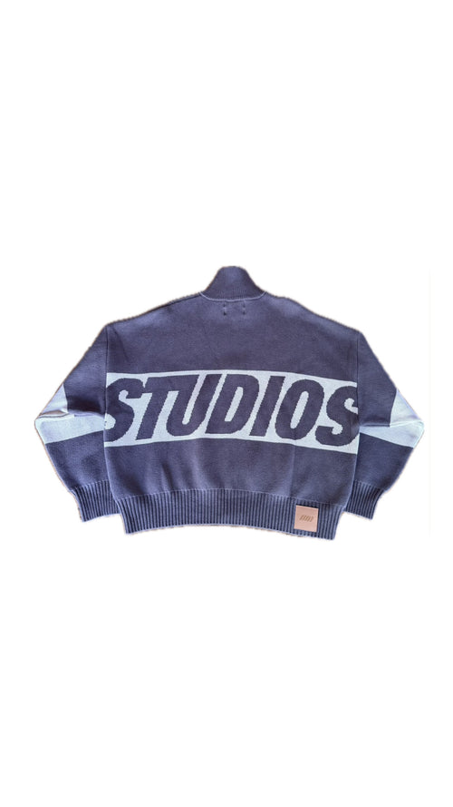 Eme Studios "falcon" zipper knit