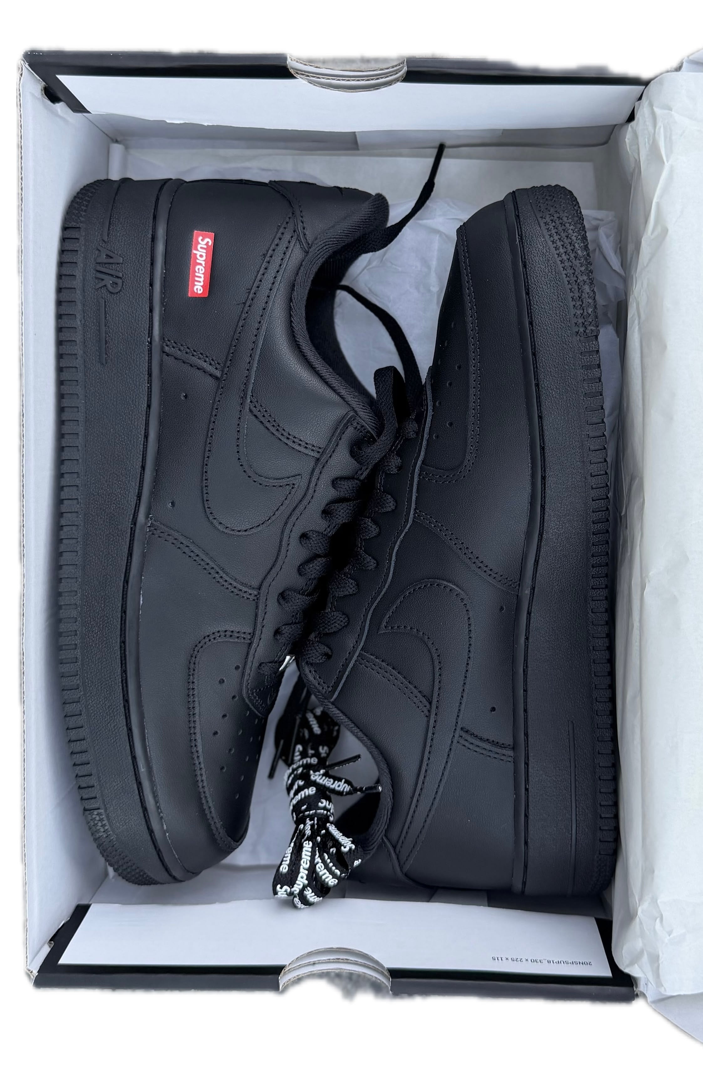 Air Force 1 "Supreme Black"