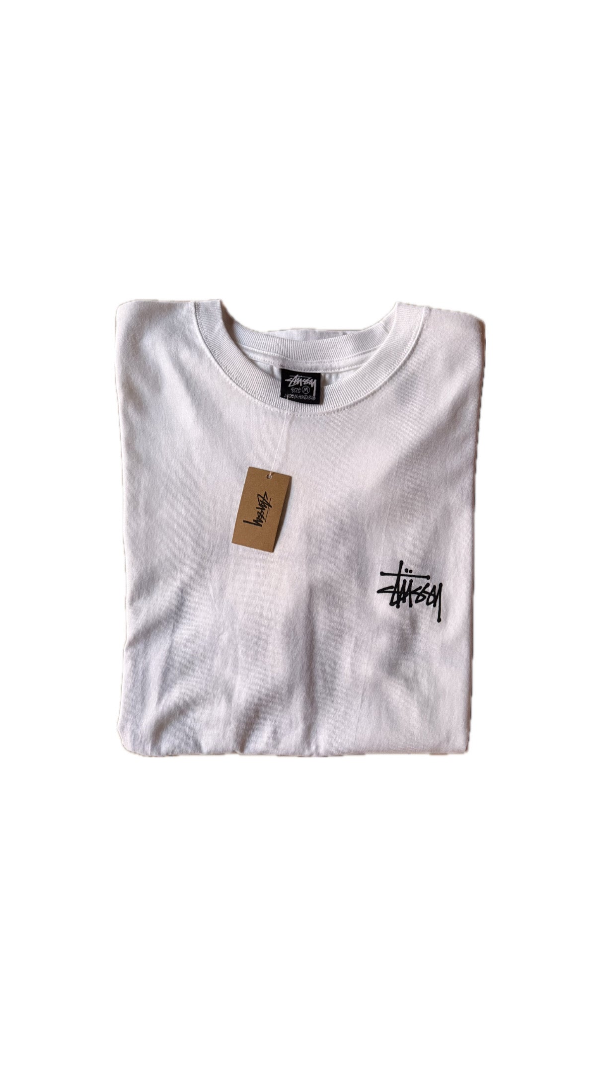 Stussy "basic white" tee