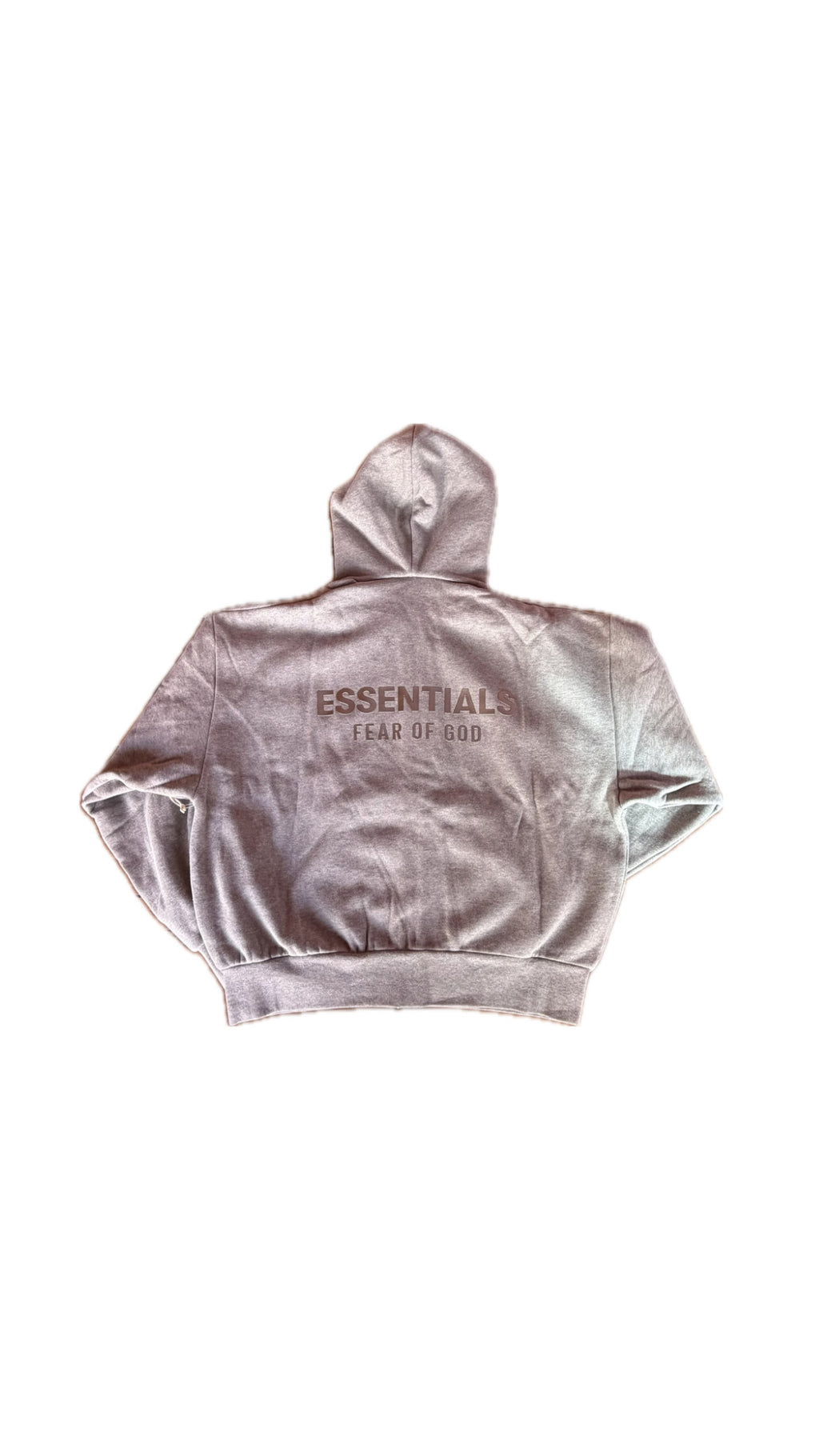 Essentials "dark grey" zip up hoodie