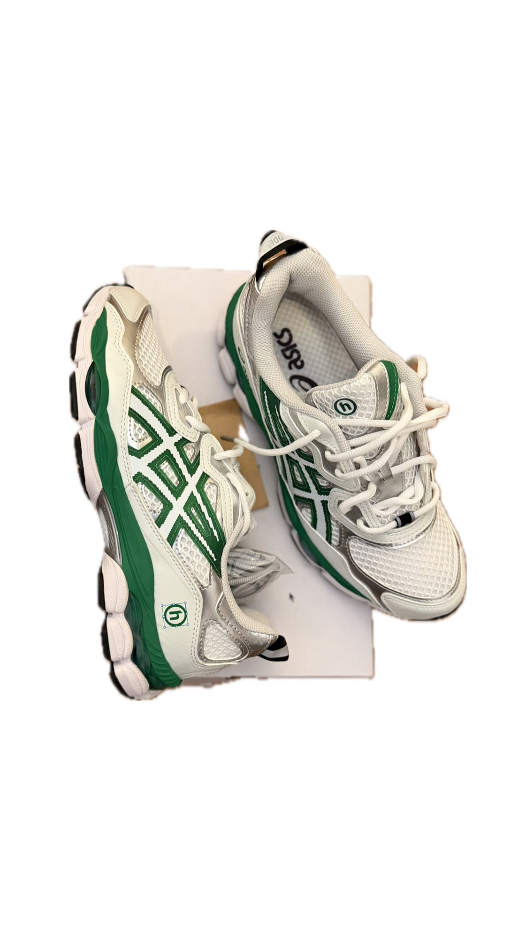 ASICS gel "NYC" green