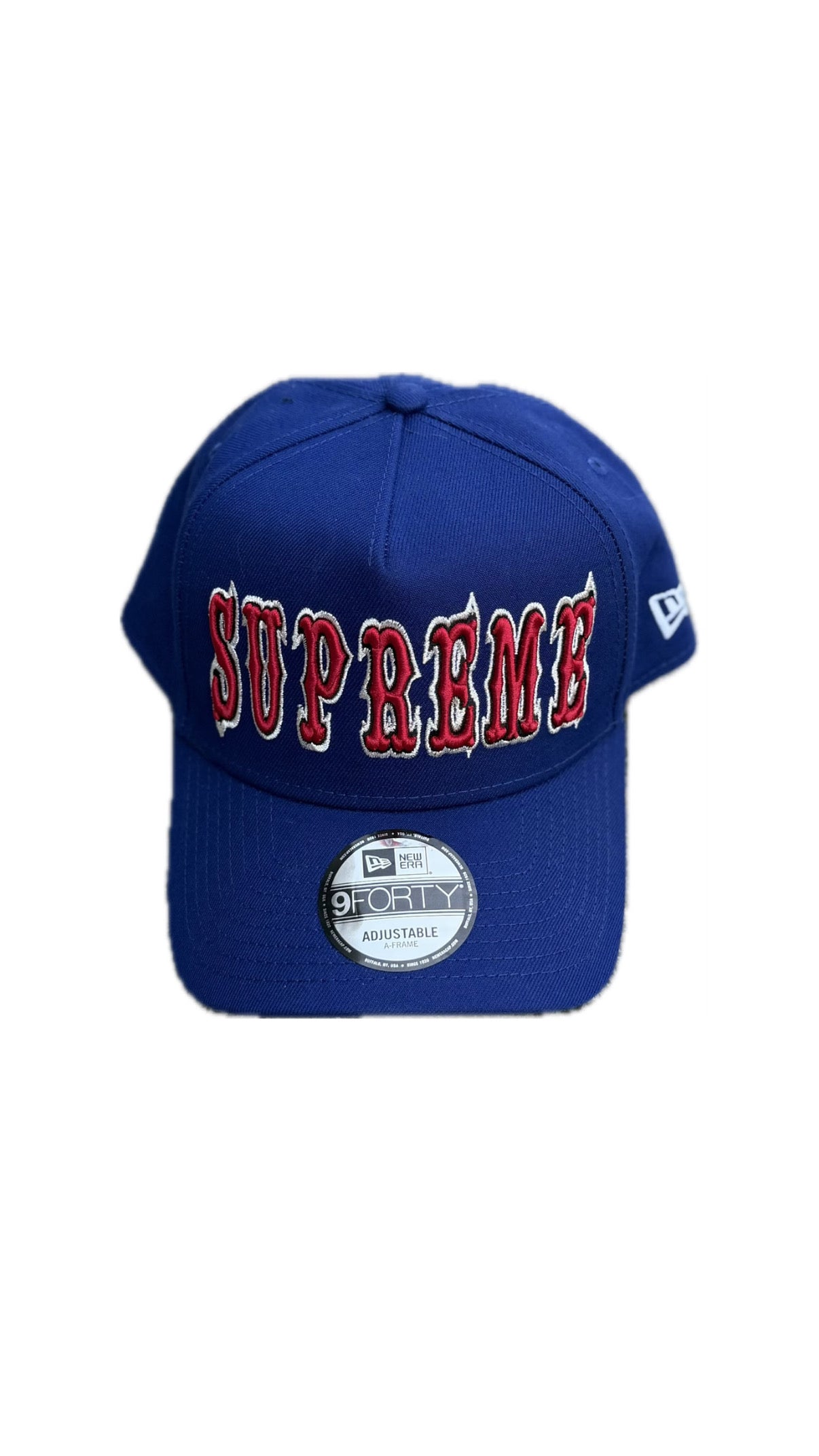 Supreme "Outline Navy" New Era