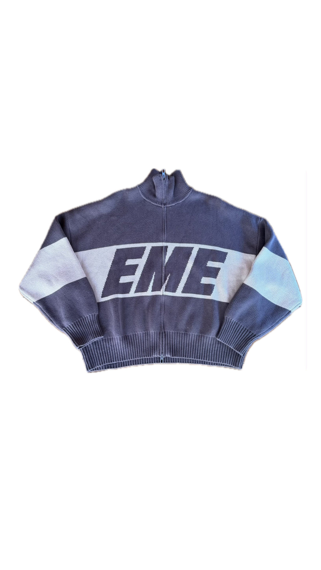 Eme Studios "falcon" zipper knit