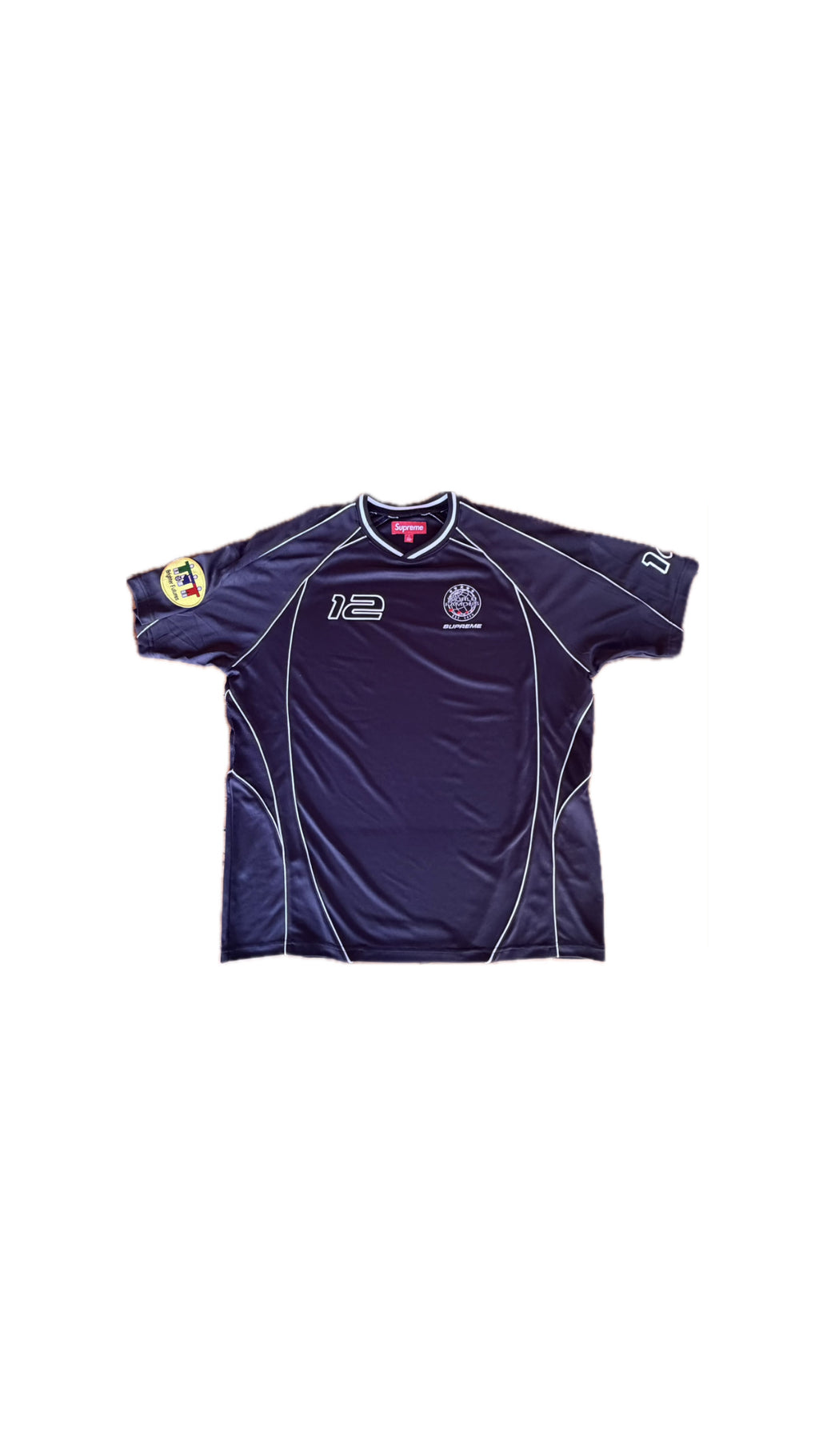 Supreme "World Famous Soccer Jersey" tee