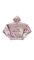 Essentials "light grey" zip up hoodie