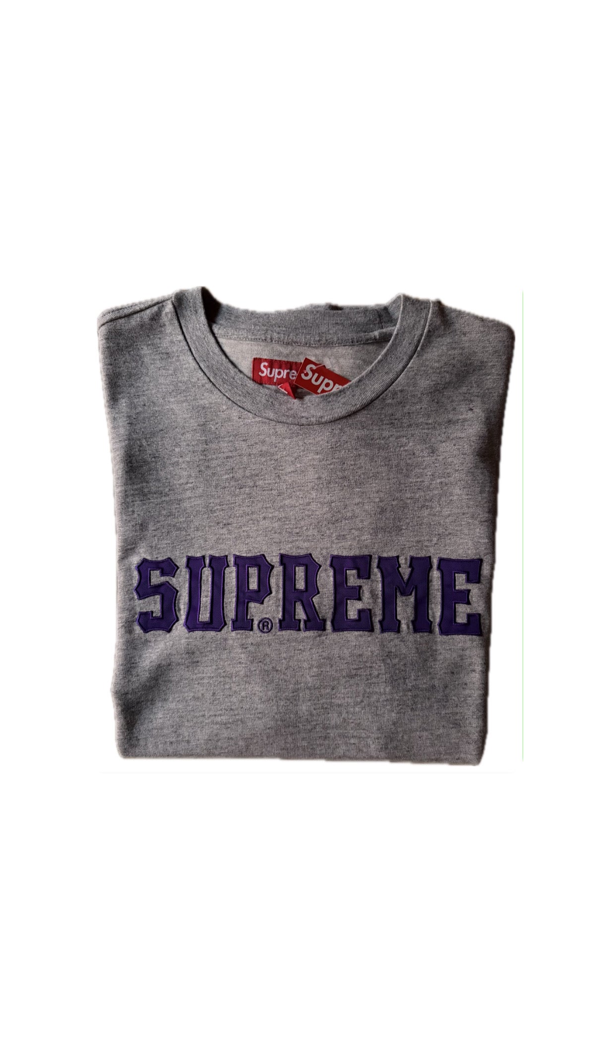 Supreme s/s "grey" tee