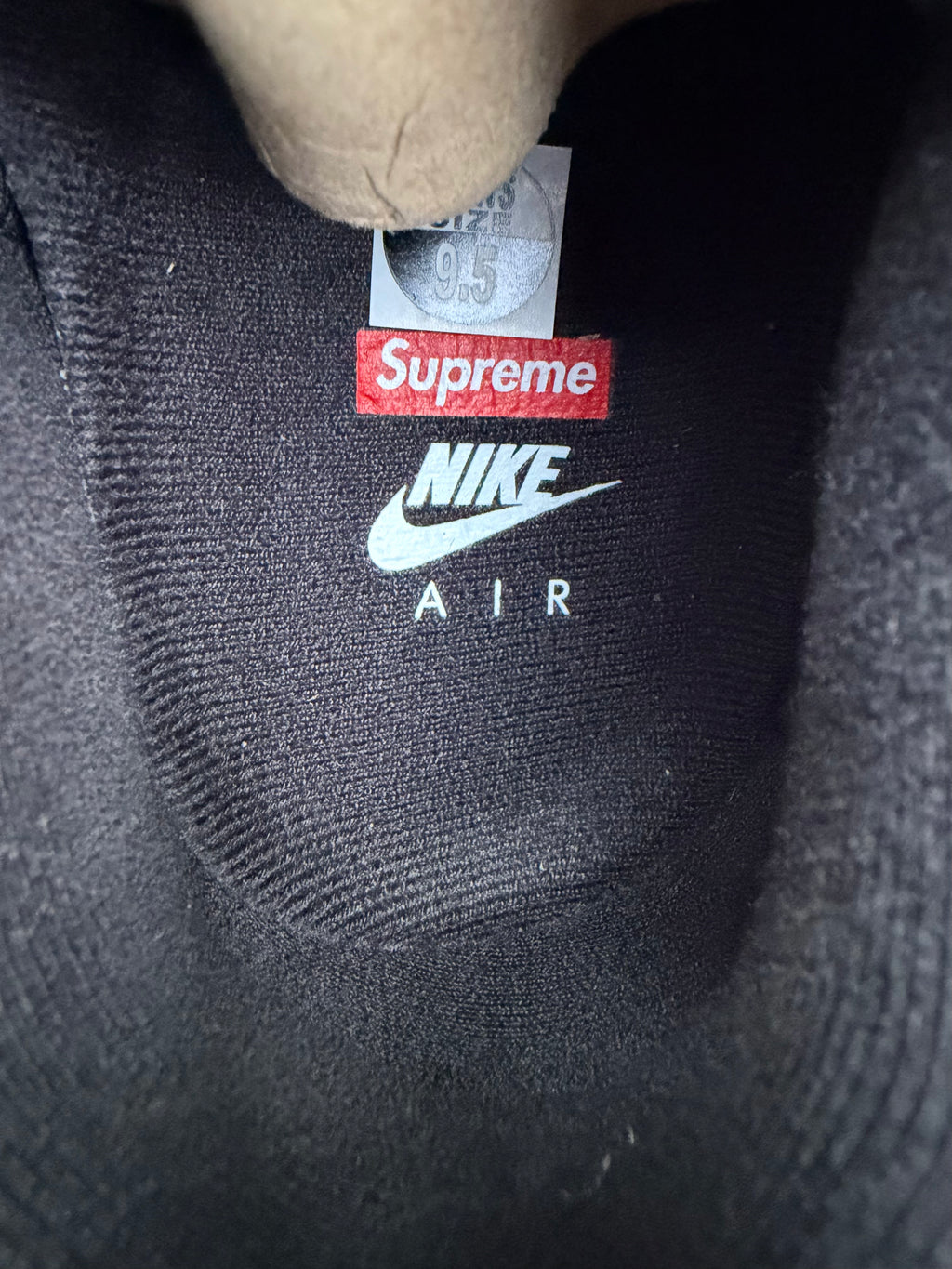Air Force 1 "Supreme Black"